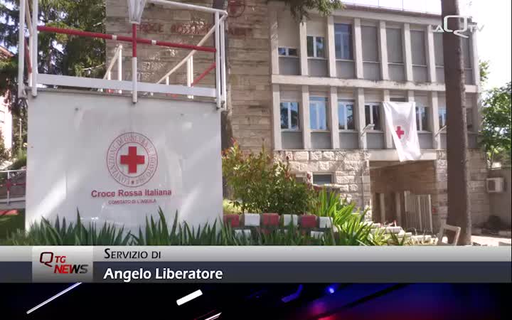La Croce Rossa Italiana cittadina onoraria dell'Aquila