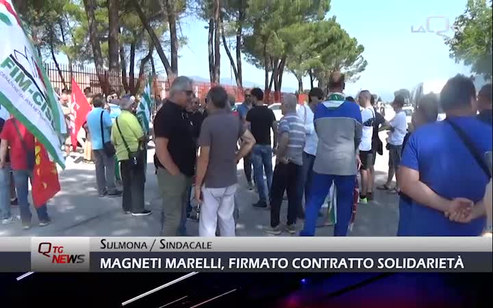 Magneti Marelli, firmato contratto di solidarietà