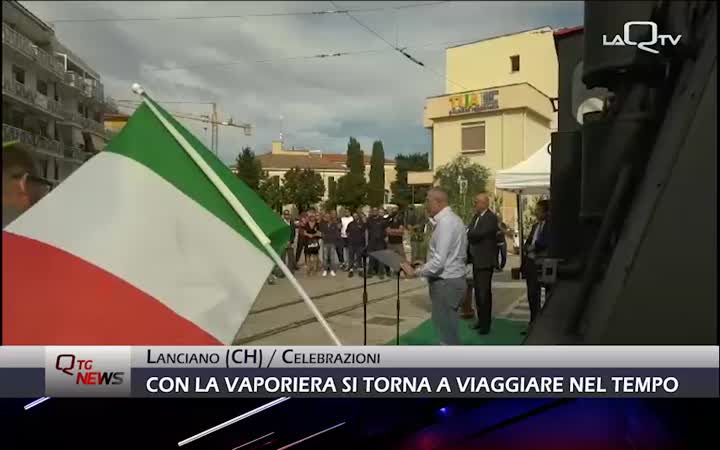 A Lanciano con la Vaporiera si torna a viaggiare nel tempo