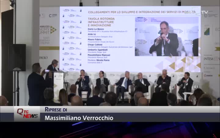 Dall'Economy Summit Abruzzo Anas presenta lo stato delle opere sui territori