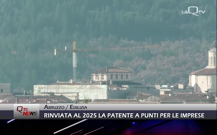 Rinviata a gennaio 2025 l'entrata in vigore della patente a crediti per l'edilizia