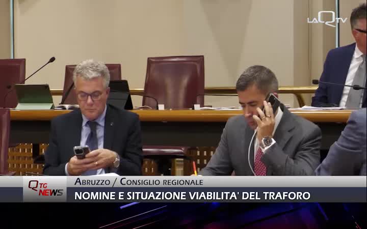 In Consiglio regionale nomine, debiti fuori bilancio e viabilità traforo