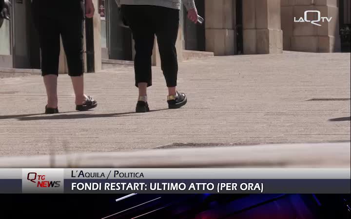 L'Aquila, fondi Restart: ultimo atto (per ora)