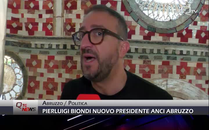 Pierluigi Biondi eletto nuovo presidente dell'Anci Abruzzo