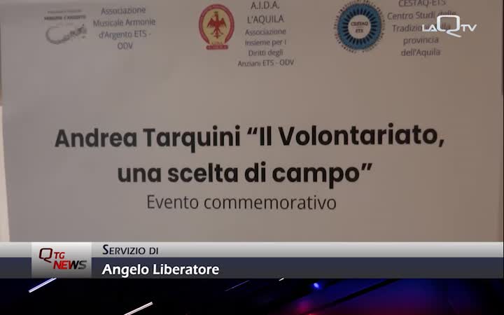 L'Aquila. Ricordando Andrea Tarquini, una vita per il volontariato