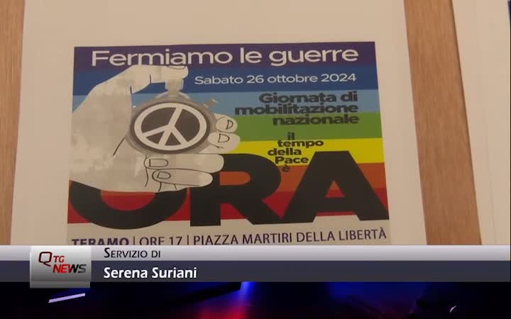 La città di Teramo ha aderito alla Giornata “Fermiamo le guerre”