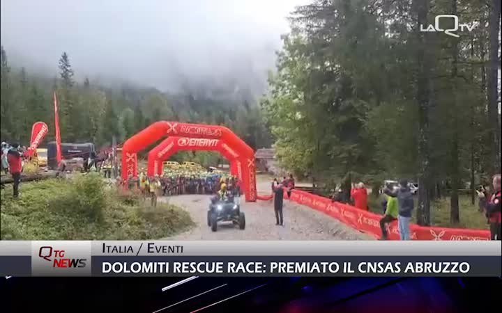 Dolomiti Rescue Race: ottimo risultato per il Soccorso alpino d'Abruzzo