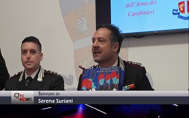 Presentato il calendario storico 2025 dell’Arma dei Carabinieri