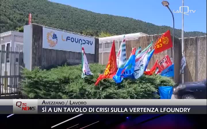 Avezzano: sì ad un tavolo di crisi sulla vertenza LFoundry