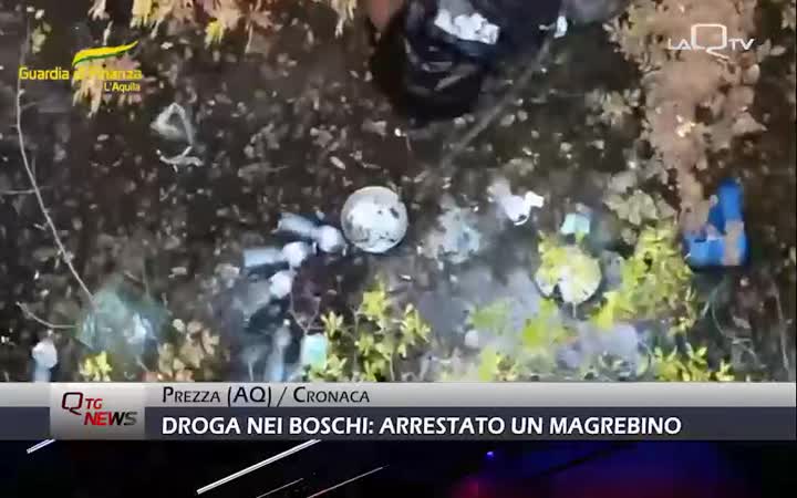 Droga nei boschi: arrestato un magrebino