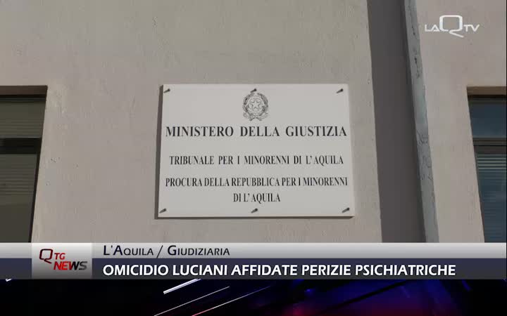 Omicidio Luciani: affidate le perizie psichiatriche per i due accusati