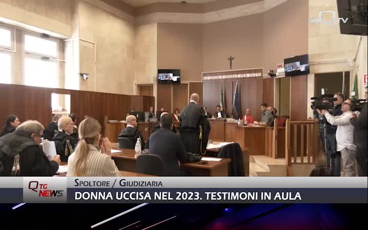 Donna uccisa a Spoltore nel 2023. Testimoni in aula