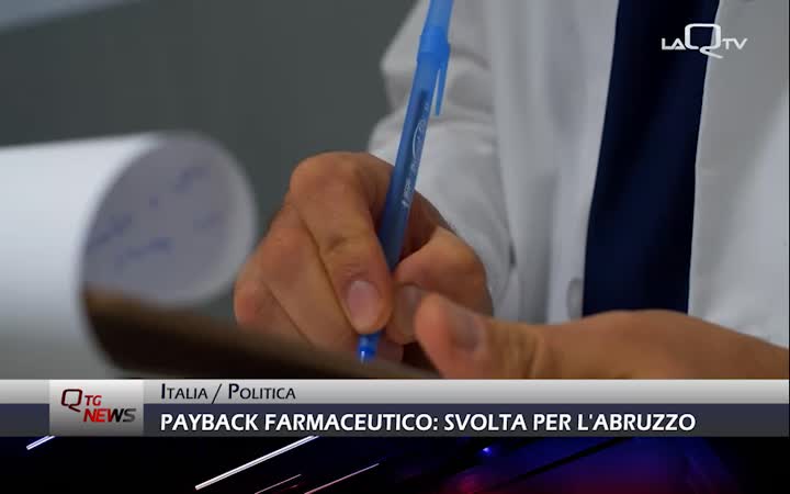 Payback farmaceutico: svolta per l'Abruzzo