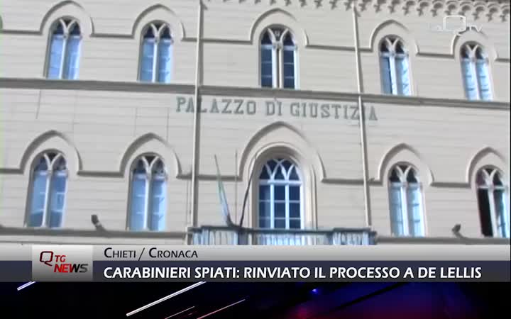 Carabinieri spiati: rinviato il processo ad Antonio De Lellis 