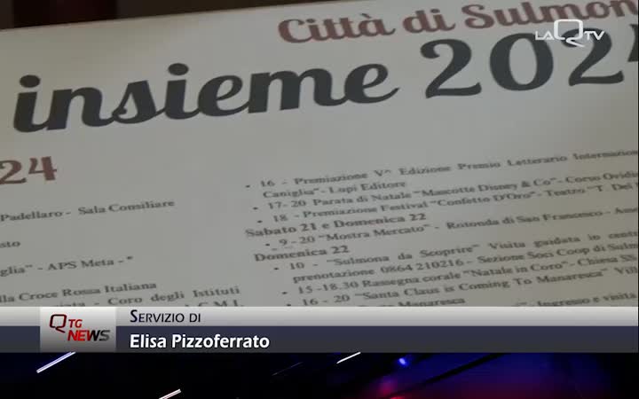 Natale 2024: Sulmona sale sulla ruota. Presentato il cartellone degli eventi