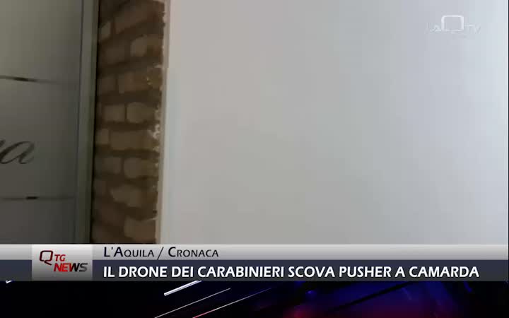 Il drone dei Carabinieri scova un pusher che spacciava in un bosco di Camarda