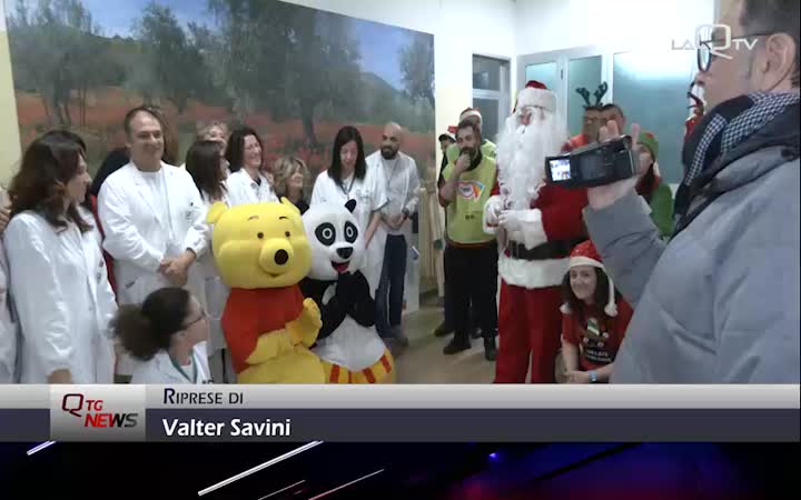 Progetto Noemi: Natale di magia per i piccoli pazienti dell'ospedale di Pescara