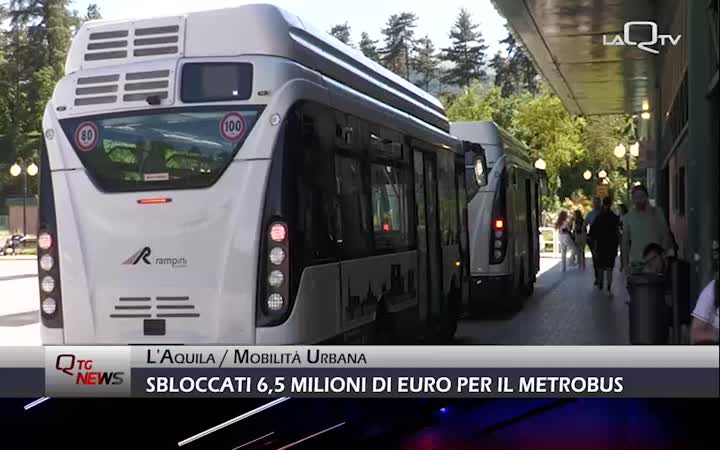 L'Aquila: sbloccati 6,5 milioni di euro per il Metrobus