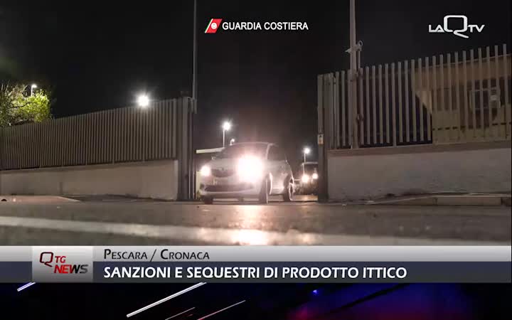 A Pescara sanzioni e sequestri di prodotto ittico