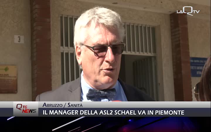 Il manager della Asl2 Schael va in Piemonte