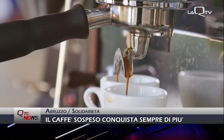 Il caffè sospeso conquista anche l’Abruzzo