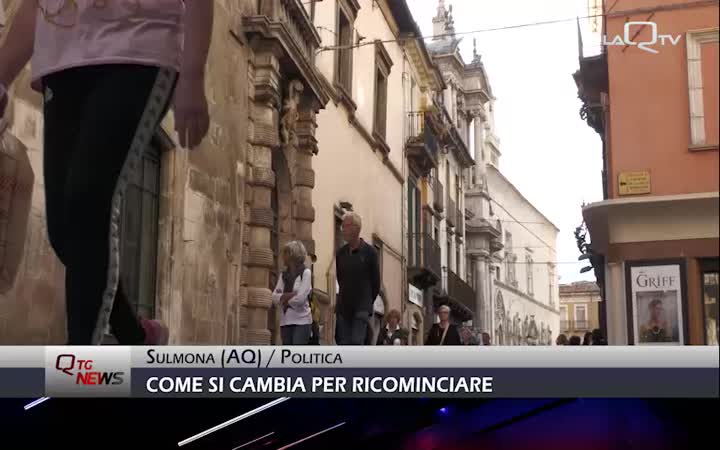 Sulmona: come si cambia per ricominciare