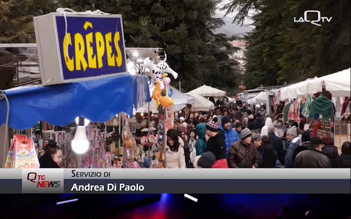 L'Aquila, la 75esima edizione della Fiera dell'Epifania