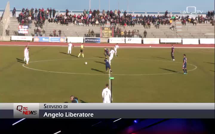 L'Aquila non sfonda sul campo della Civitanovese