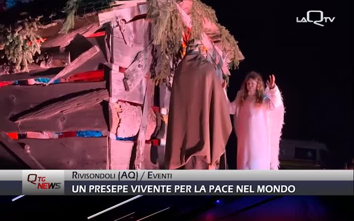 Rivisondoli: un presepe vivente per la pace nel mondo