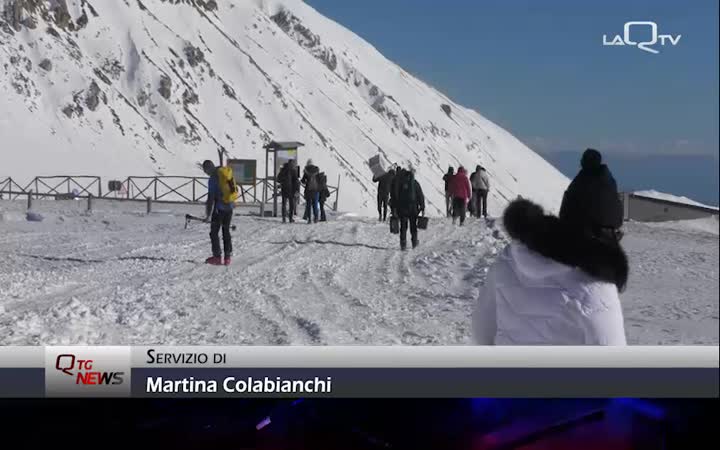 Campo Imperatore (AQ): festivita' da sold out sulle piste