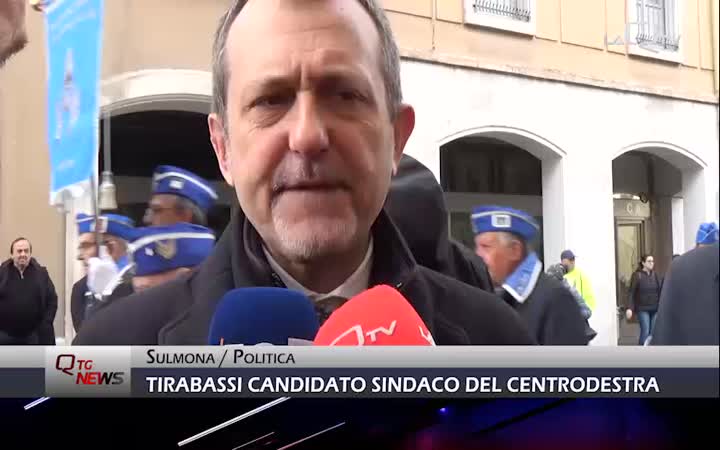 Elezioni a Sulmona: Luca Tirabassi candidato per il centrodestra 